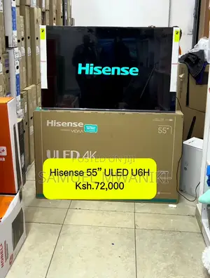 Hisense 55′′ Uled Qled Smart Uhd Tv Hdr+ With Voice Control