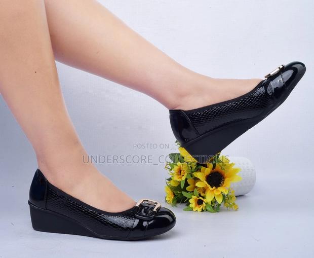 Executive and Official Ladies Low Heel Wedge - thumbnail 4