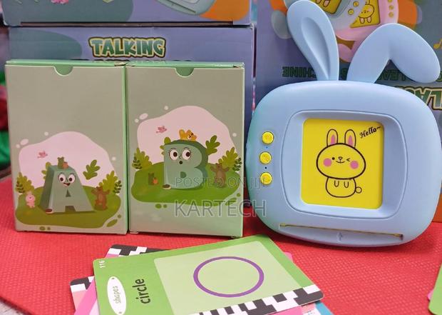 Talking Flashcard Card With Double Sided Cards - main view