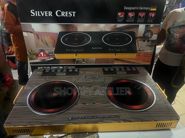 Silver Crest Double Induction Cooker - main view