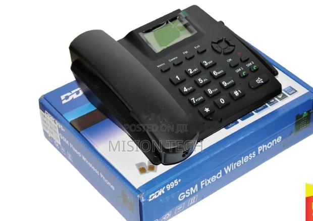 Bontel Fixed Wireless GSM Desk Phone With Dual Simcard. - thumbnail 3