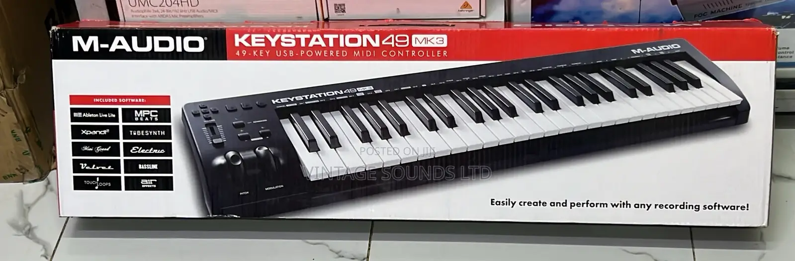 M-Audio Keystation 49 MK3 - 49KUSB MIDI Keyboard Controller