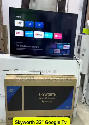 Skyworth 32” Full Hd Frameless Smart Google Tv