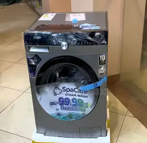 Mika Washing Machine 8KG Automatic Front Load Silver