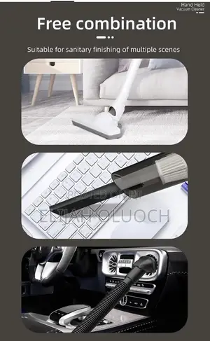 *Wireless Rechargeable Car/ Home Vacuum Cleaner