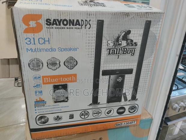 Sayona SHT 1304 Subwoofer, Medium Range Tall Boy 3.1ch - main view