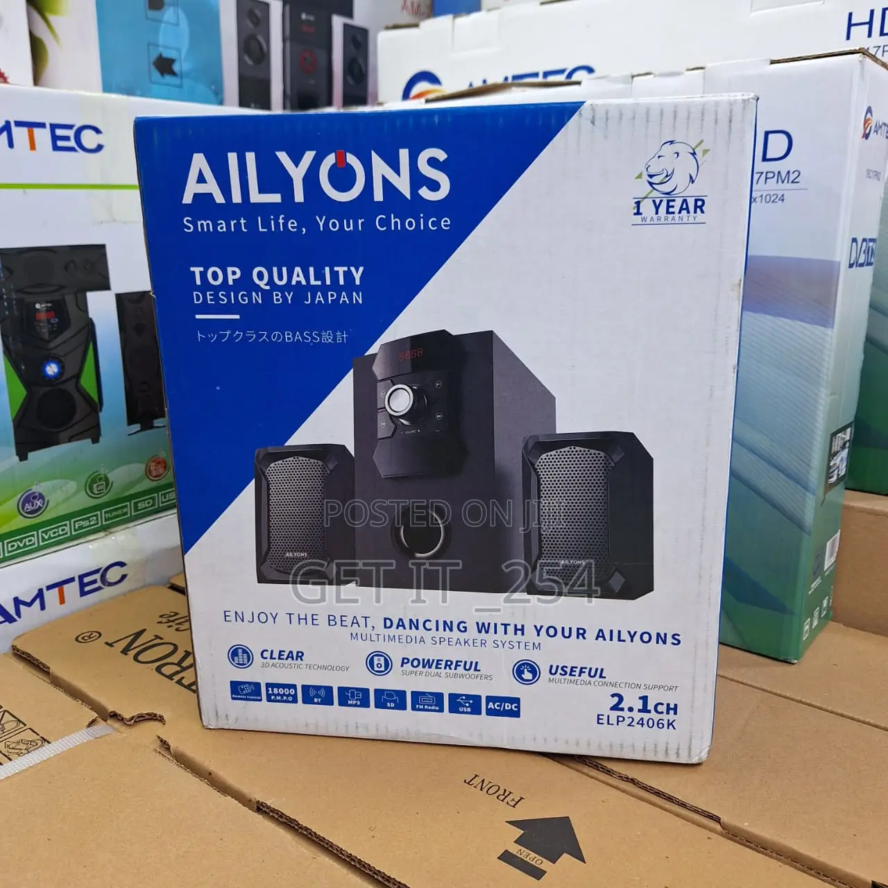 *Ailyons Woofer/ Home Theatre