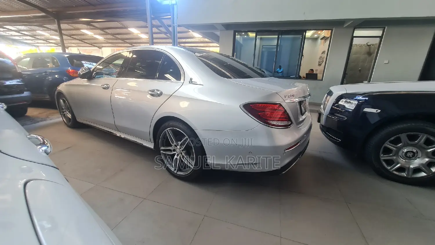 Mercedes-Benz E200 2017 Silver