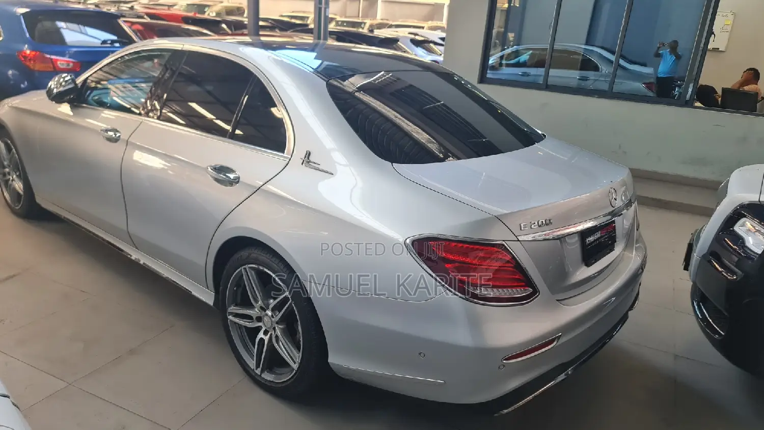 Mercedes-Benz E200 2017 Silver