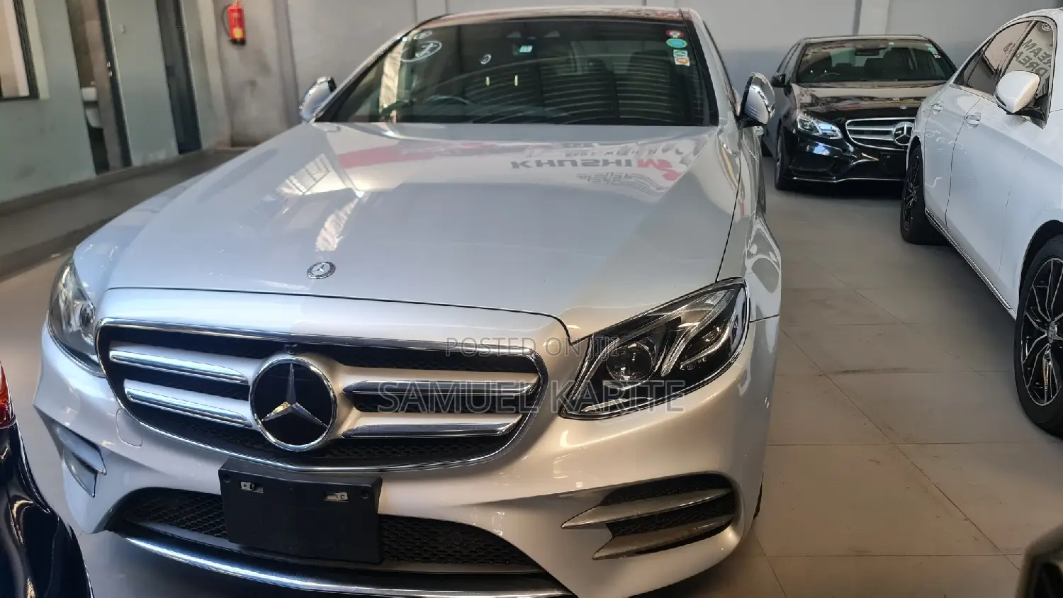 Mercedes-Benz E200 2017 Silver