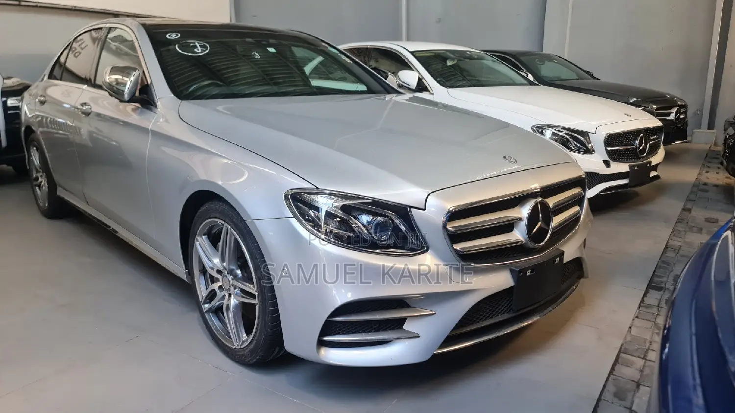 Mercedes-Benz E200 2017 Silver