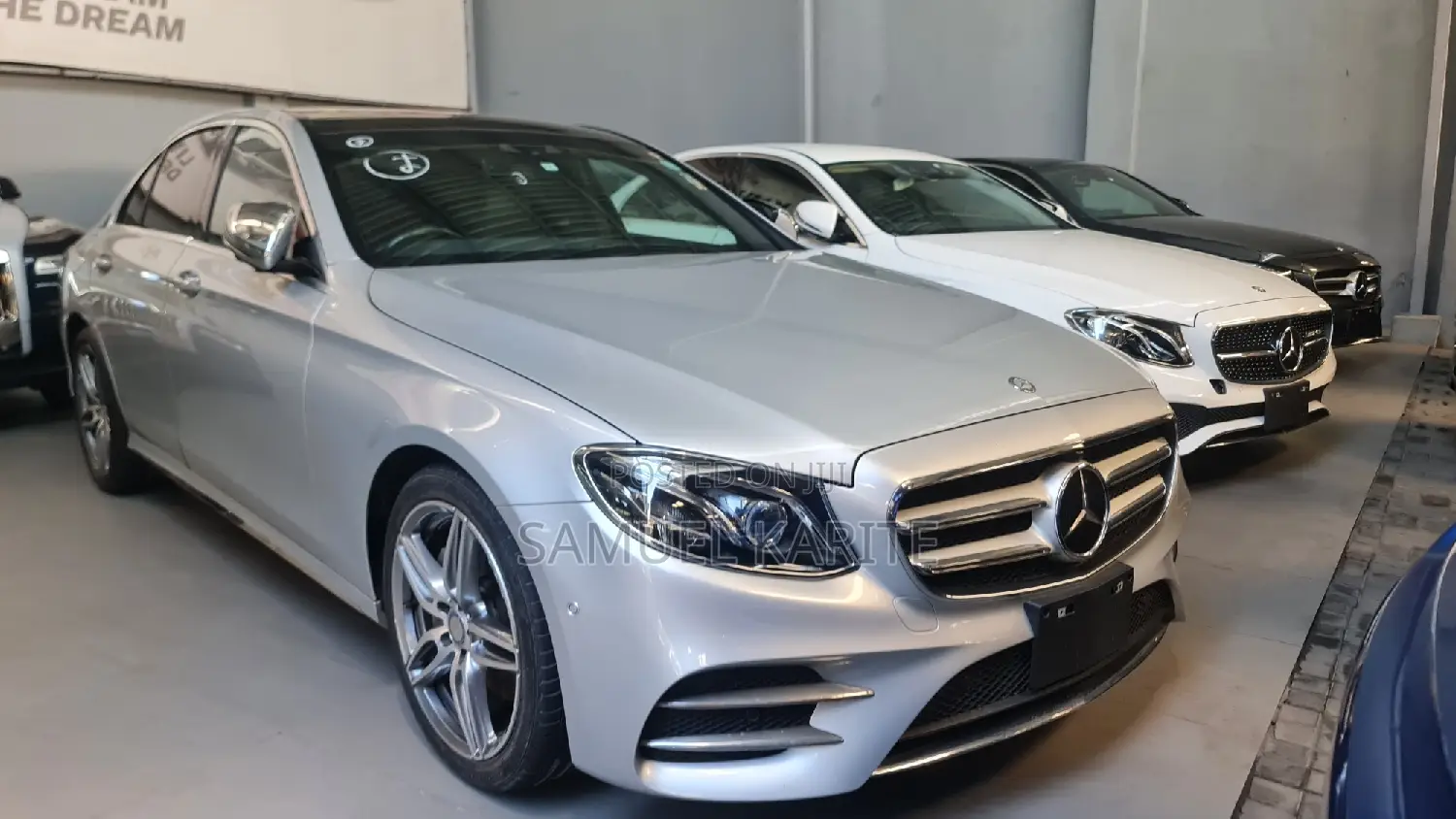 Mercedes-Benz E200 2017 Silver