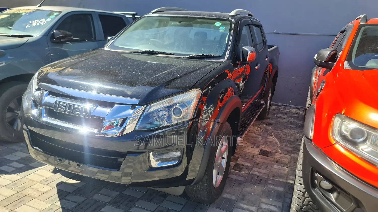 Isuzu D-MAX 2017 Gray