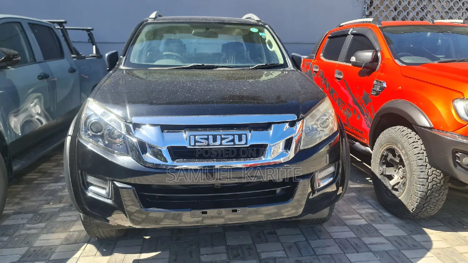 Isuzu D-MAX 2017 Gray