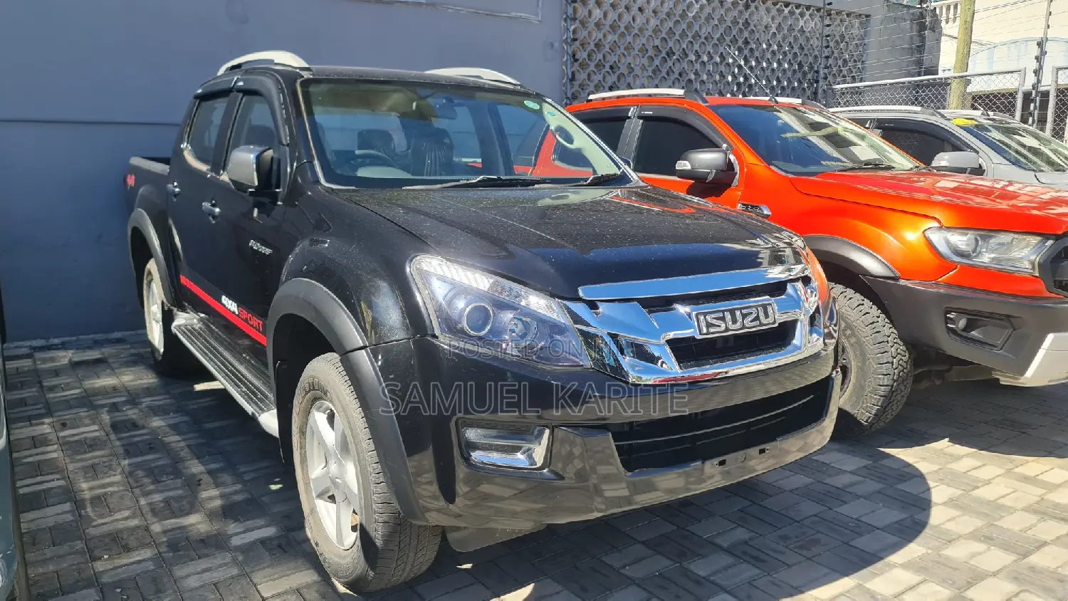 Isuzu D-MAX 2017 Gray