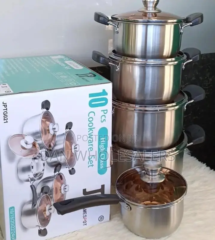 Jamespot 10 PCS Cookware Set