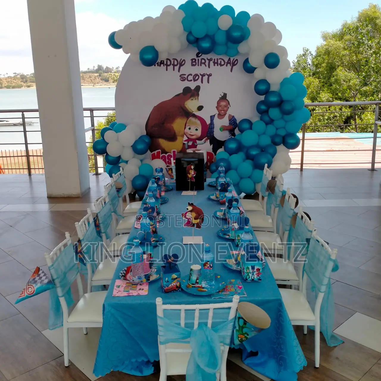 Birthday Party Set Up