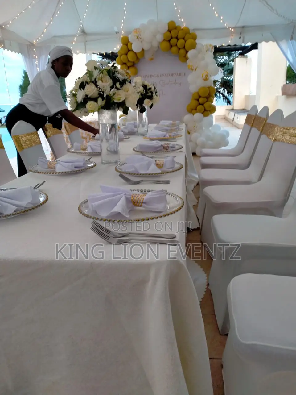 Birthday Party Set Up