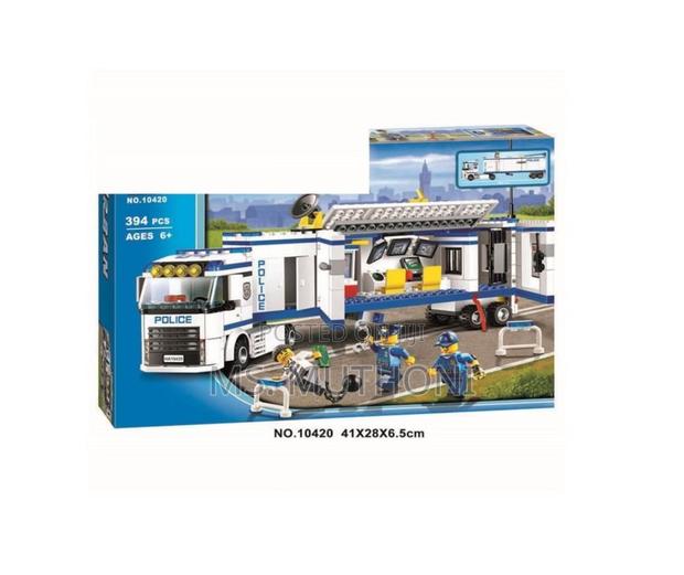DIY Lego Police Set 394 Bricks Building Blocks