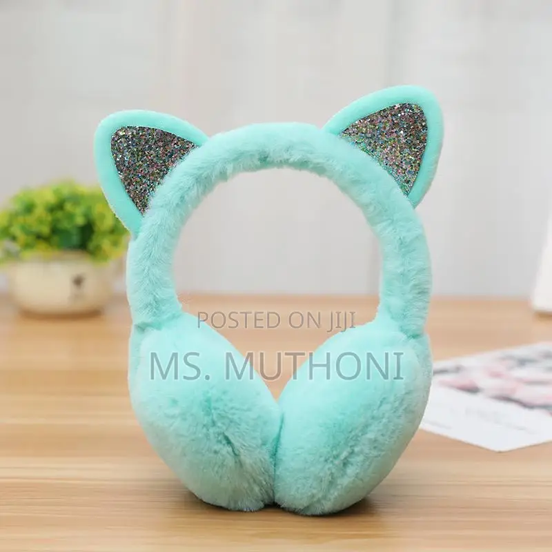 *Cute Cat Plush Fur Earmuff  Excellent Quality *