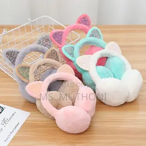 *Cute Cat Plush Fur Earmuff  Excellent Quality *
