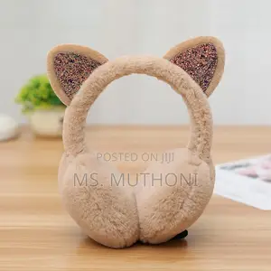 *Cute Cat Plush Fur Earmuff  Excellent Quality *
