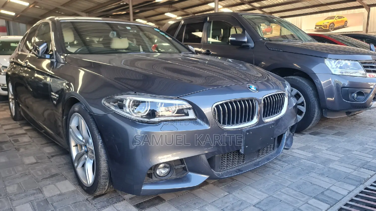 BMW 523i 2018 Gray