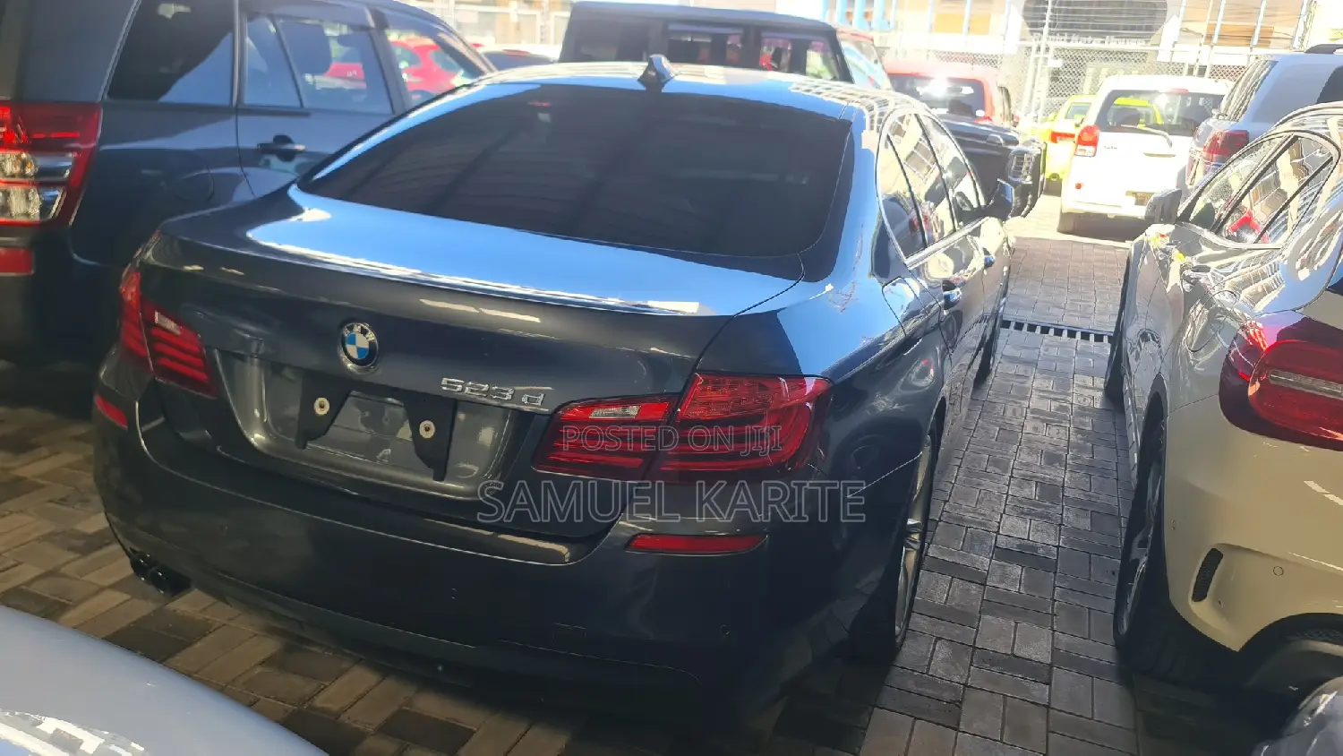 BMW 523i 2018 Gray