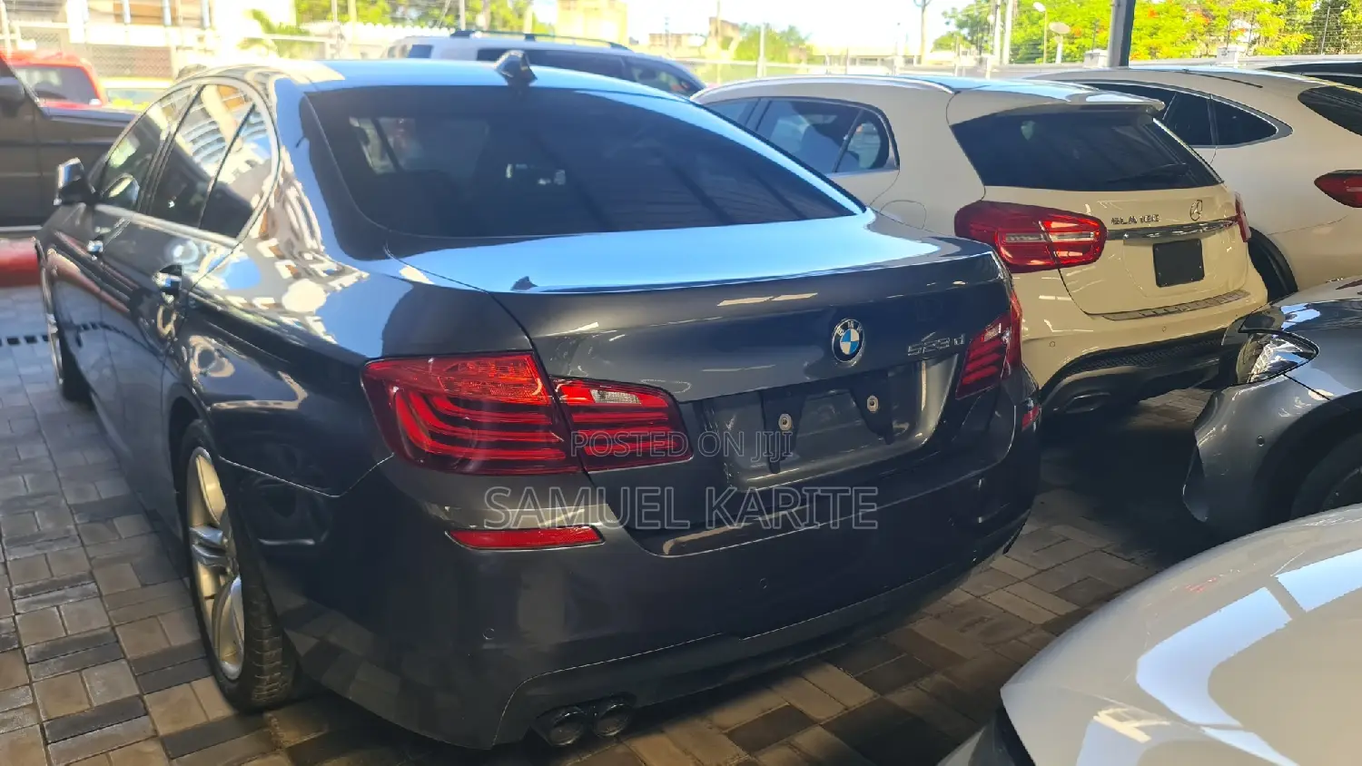 BMW 523i 2018 Gray