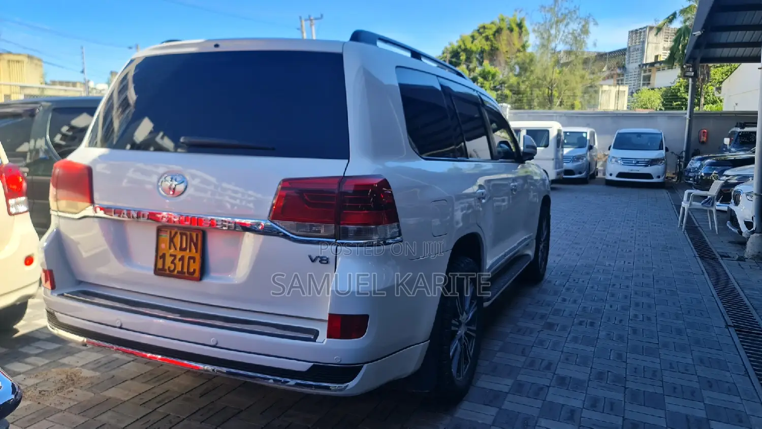 Toyota Land Cruiser 2016 White