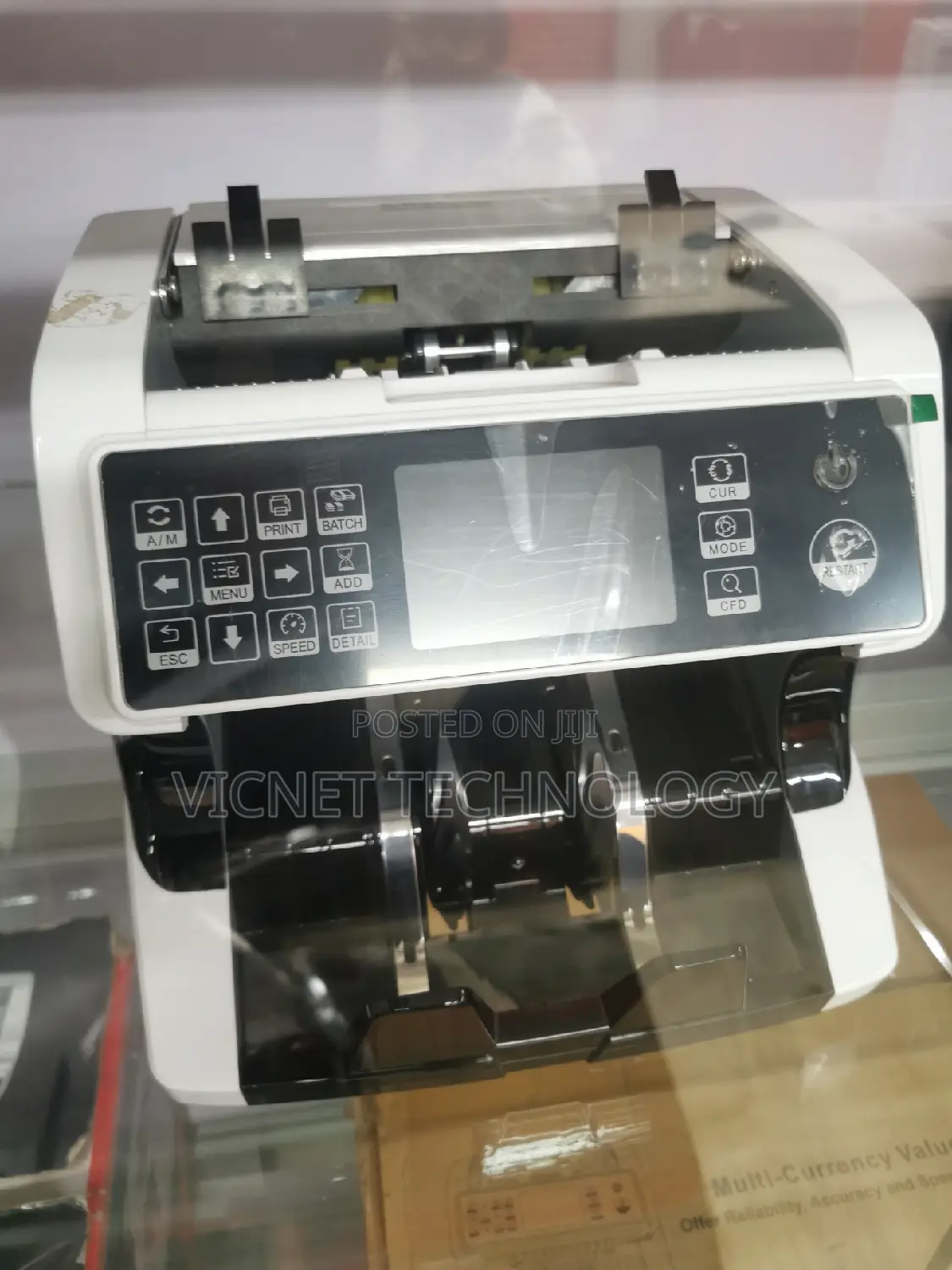 Batch, Value Counting, Counterfeit BANK GRADE MONEY COUNTER