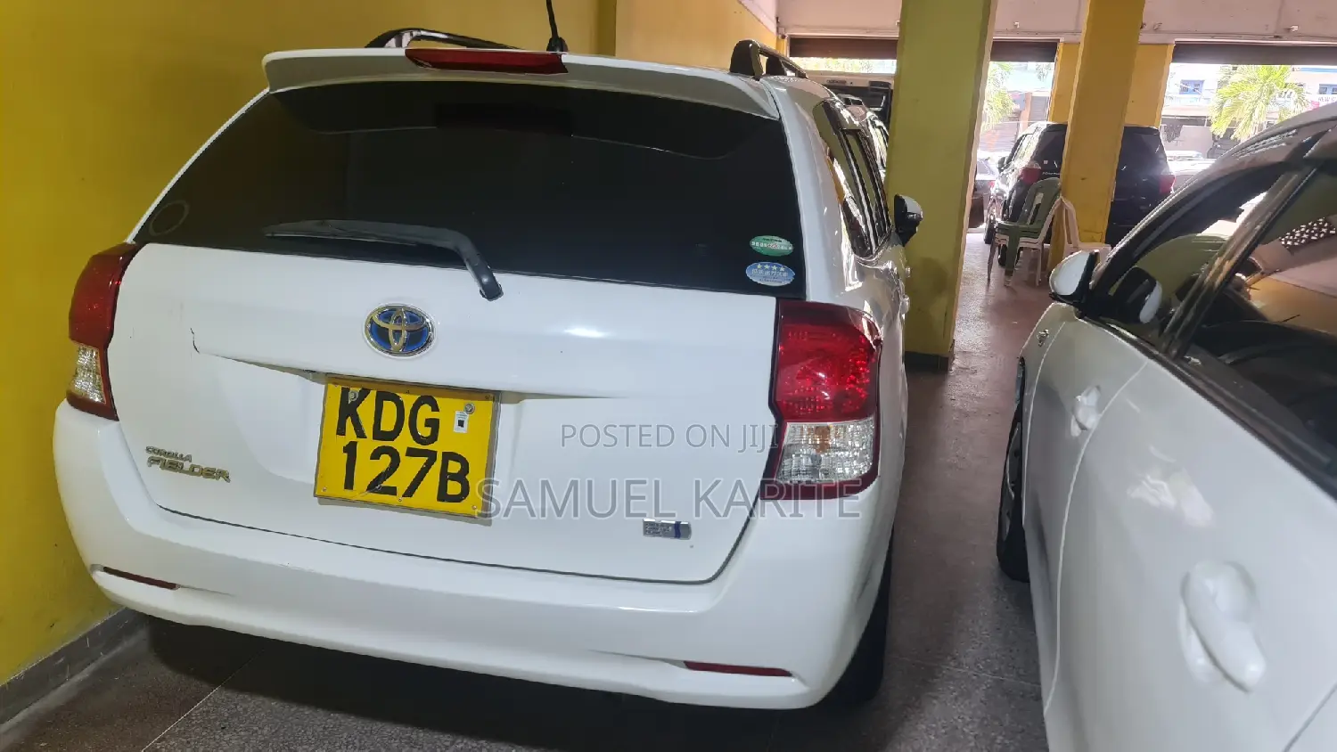 Toyota Corolla Fielder 2014 White
