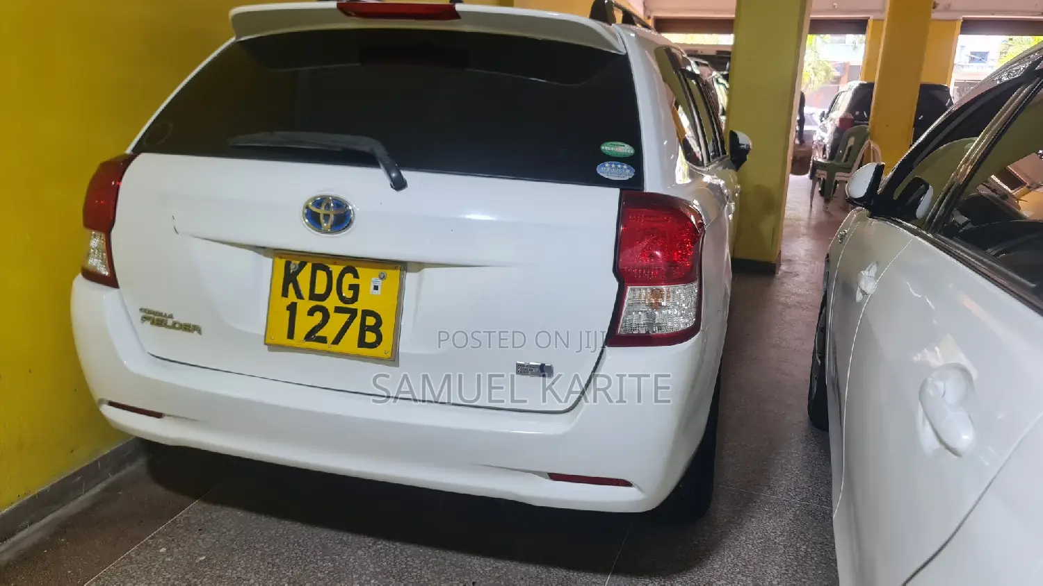 Toyota Corolla Fielder 2014 White