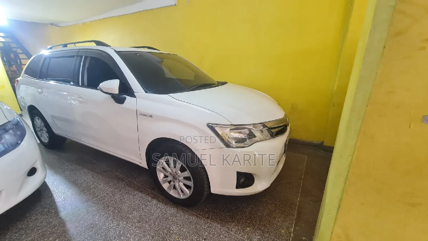 Toyota Corolla Fielder 2014 White