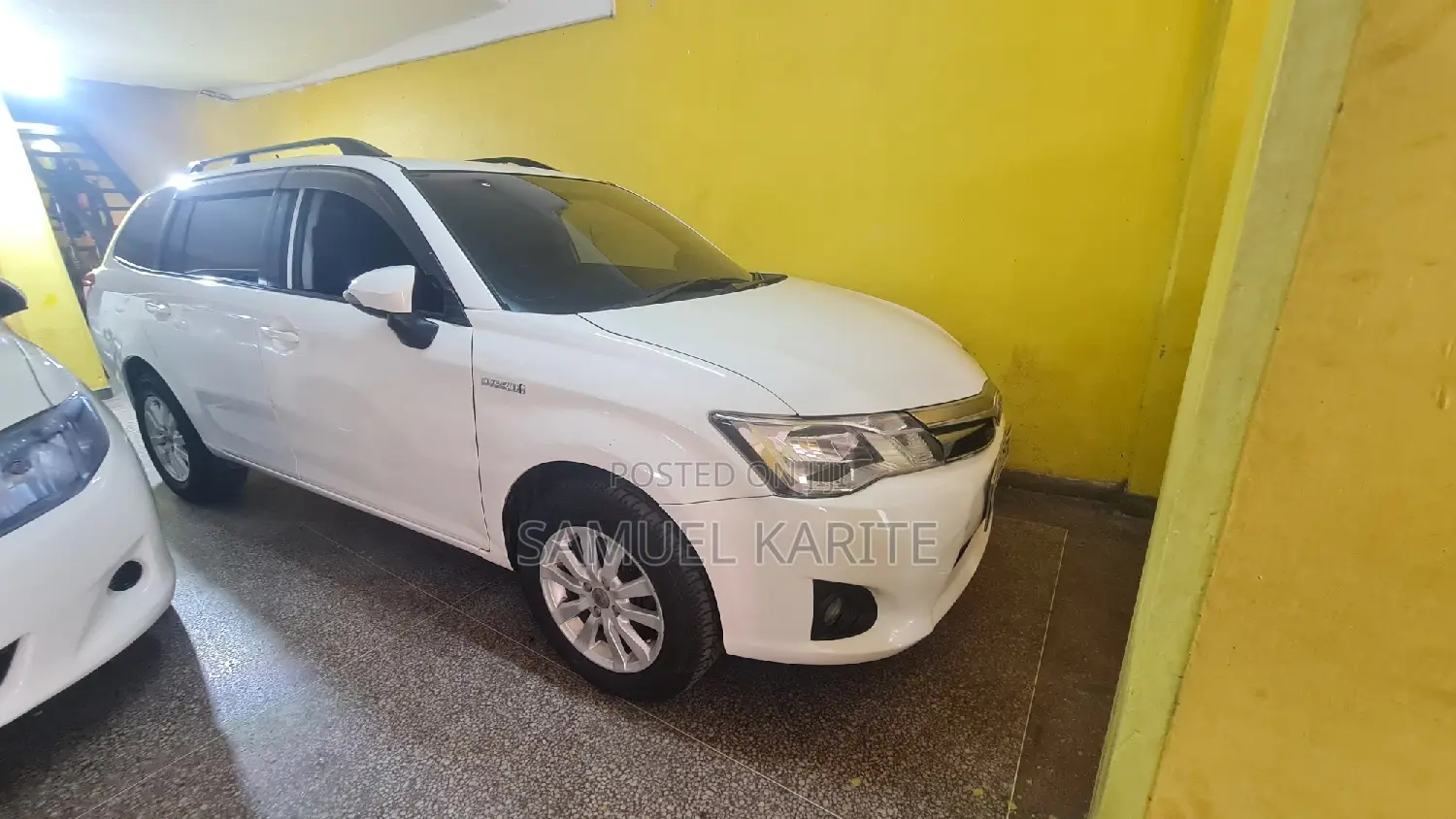 Toyota Corolla Fielder 2014 White