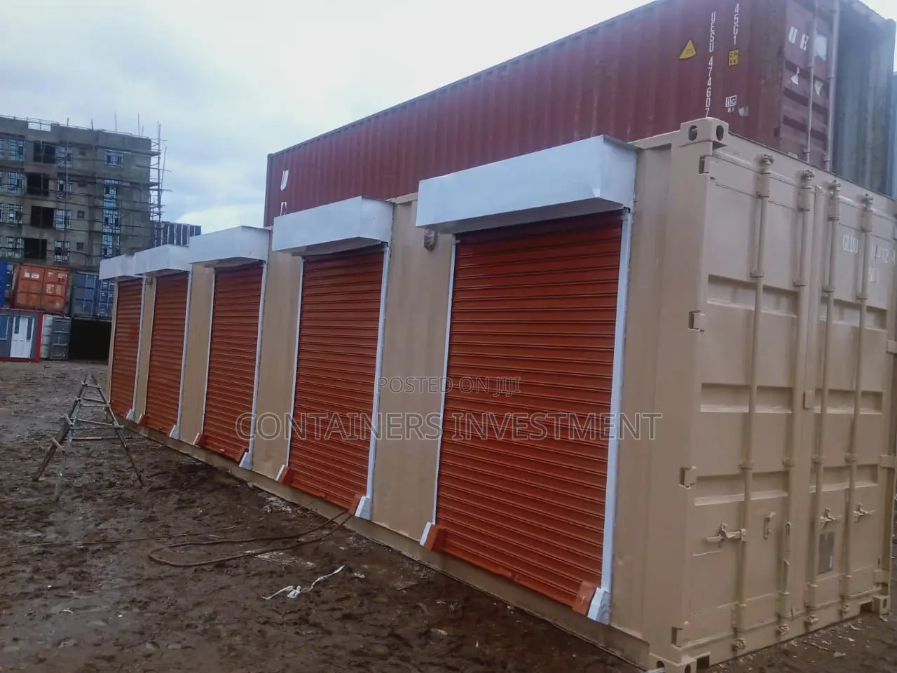 Container Stalls Done and Delivered by Container Investment