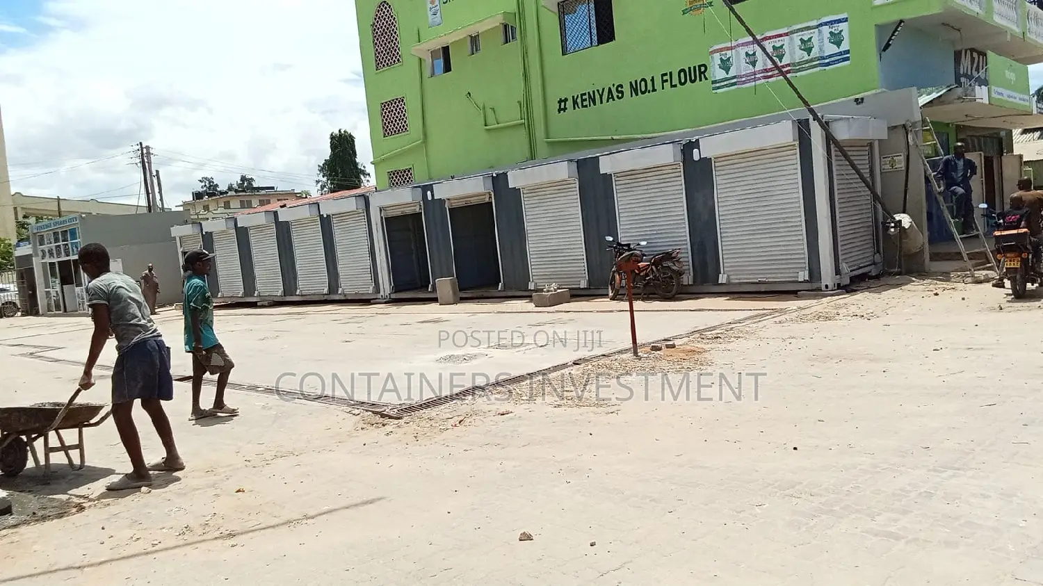 Shipping Container Stalls Plug - Done Delivered to Malindi