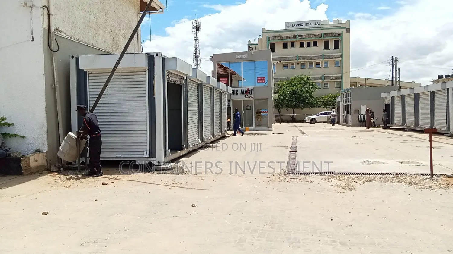 Shipping Container Stalls Plug - Done Delivered to Malindi