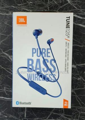JBL TUNE 125BT Wireless in-Ear Headphones (Black