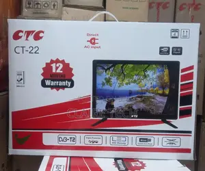 CTC 22 Inch Digital TV With Inbuilt Decorder