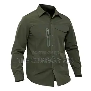 Chest Zip Tactical Shirts 
Sizes M, L, Xl, 2xl, 3xl