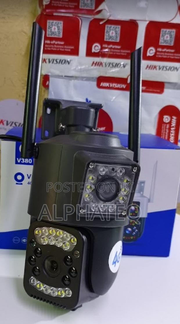 New,V380 PTZ 4G Camera 4G PTZ Camera With Dual Lens Camera*