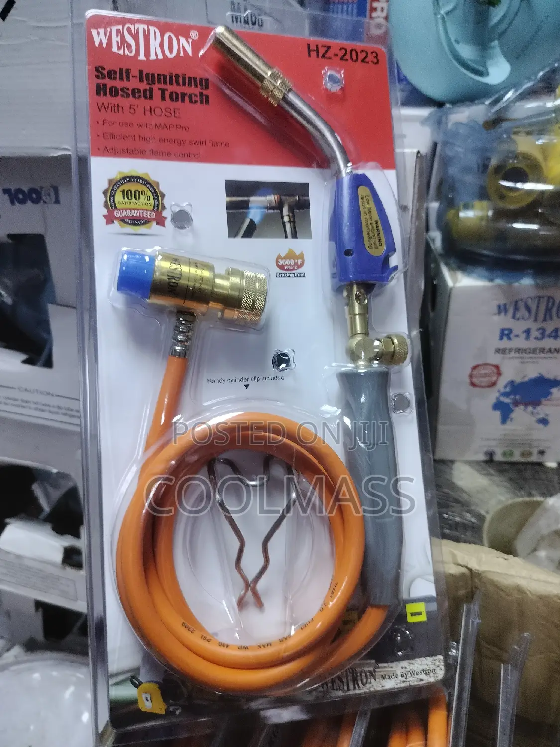 Brazing Torch With Horse in Kenya