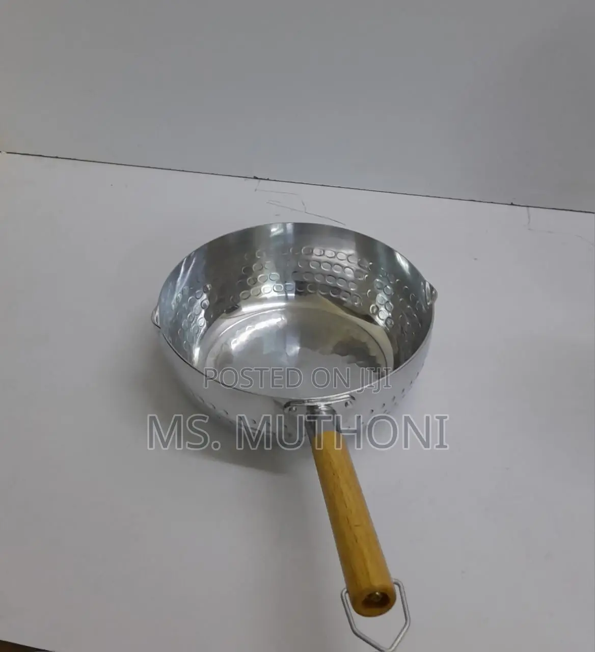 Stainless Steel SUFURIA// MILK Cookware With Wooden Handle*