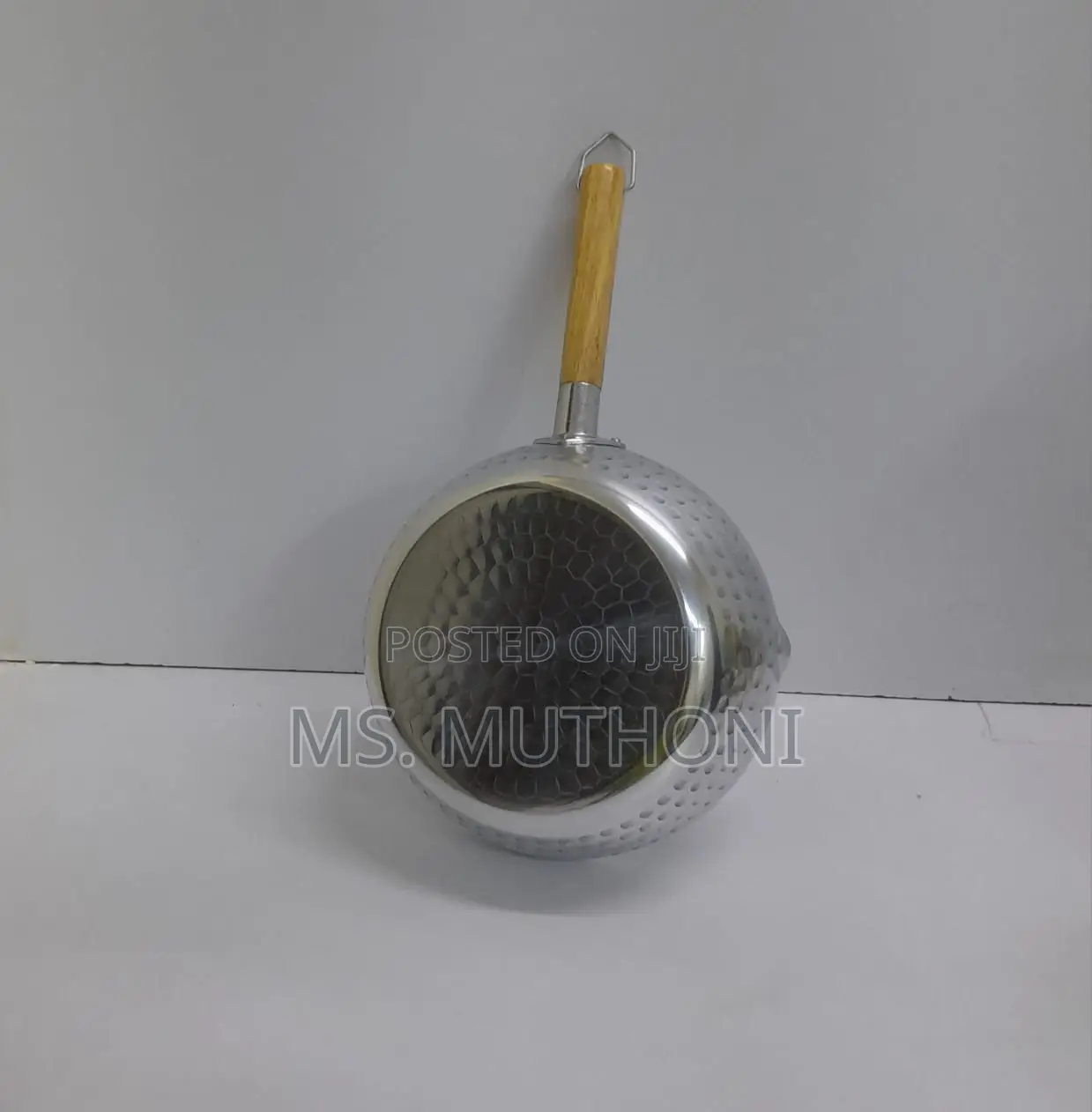 Stainless Steel SUFURIA// MILK Cookware With Wooden Handle*
