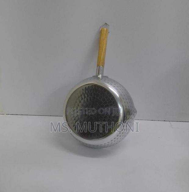 Stainless Steel SUFURIA// MILK Cookware With Wooden Handle* - thumbnail 3