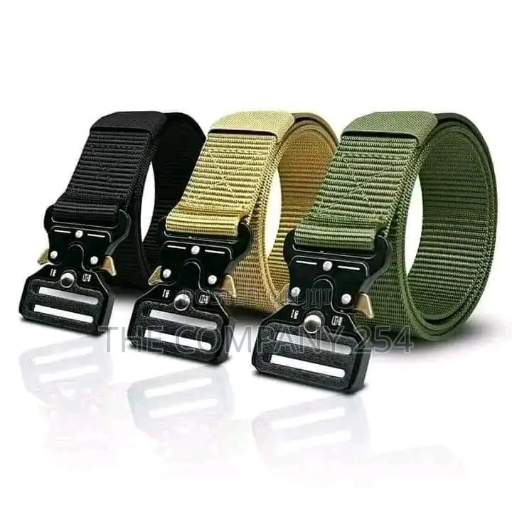 Quick Release Belts 
Colors: Black, Khaki, Green