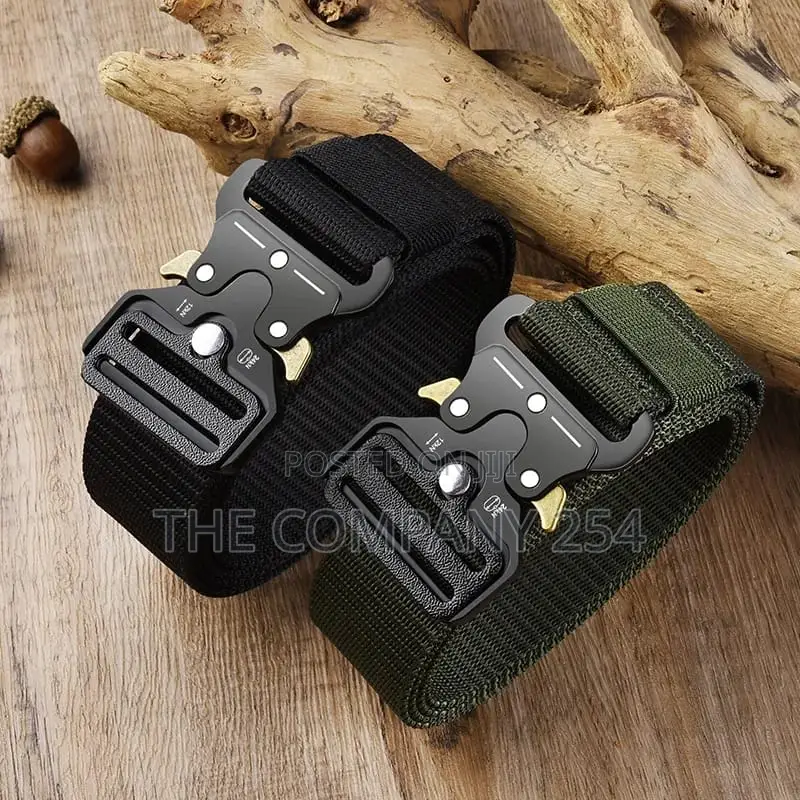 Quick Release Belts 
Colors: Black, Khaki, Green