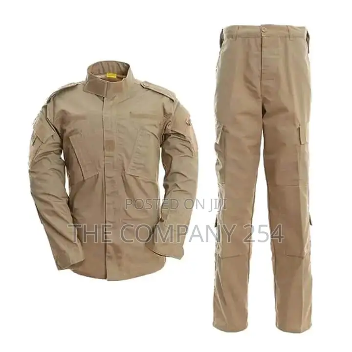 Chinese Collar Uniform Sizes :M, L, Xl, 2xl, 3xl