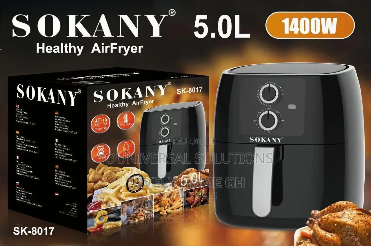 5 LTR Air Fryer Sokany